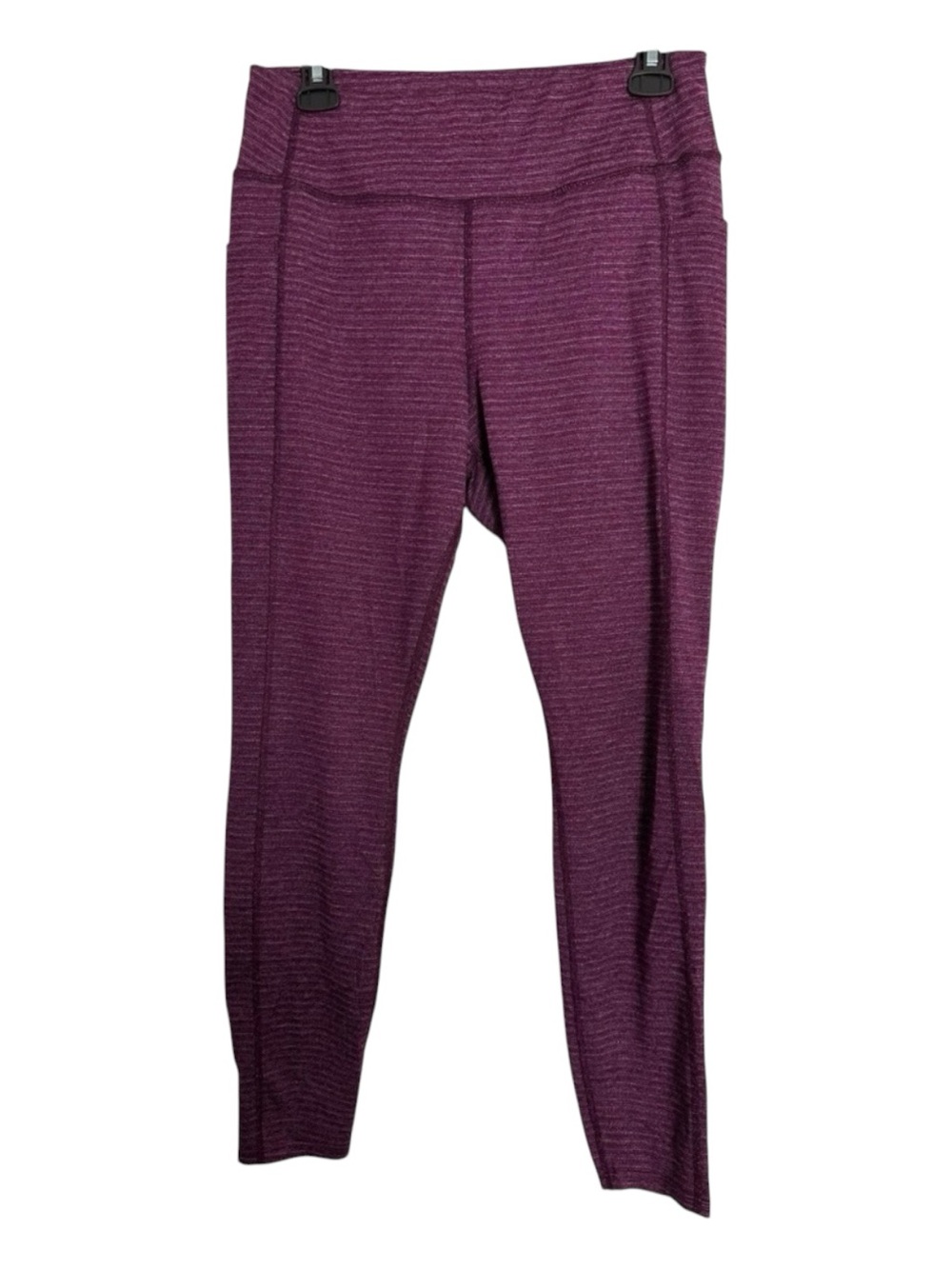 Athletic Works Purple Space-Dye Leggings
